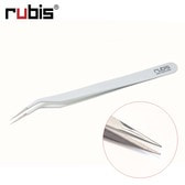 【rubis】アイラッシュ仕分け用ツイーザー ホワイト