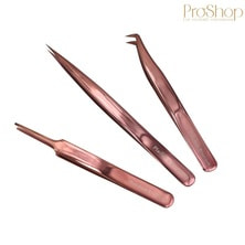 【Platinum Everlash】Rose Goldツイーザー　3種セット