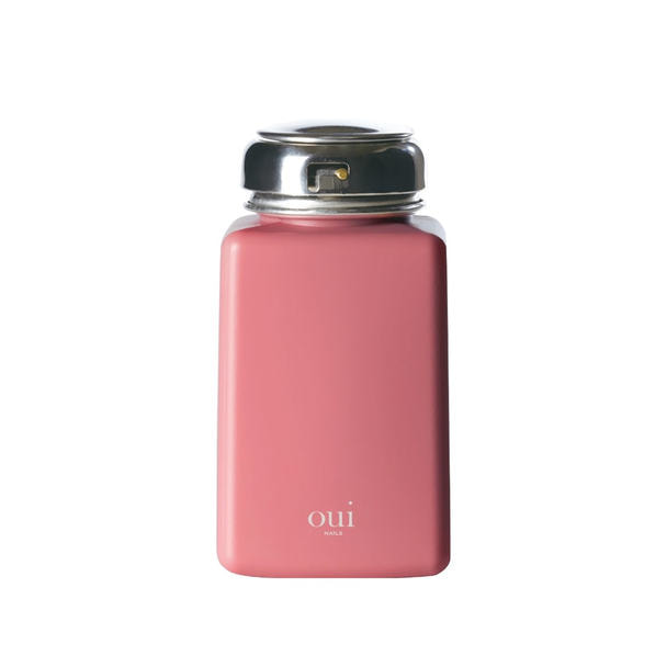 oui nails ポンプディスペンサー 200ml ローズピンク 1