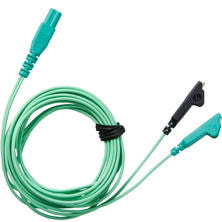 セイリン picorina 鍼電極ケーブル（緑）