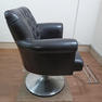 タカラベルモント Vintage Chair ビンテージチェア ブラウン 丸ベース 3