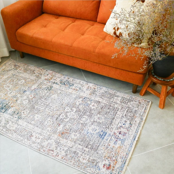 ハーフラグ  NeWORKS デコール＜グレー＞80cm×150cm 1