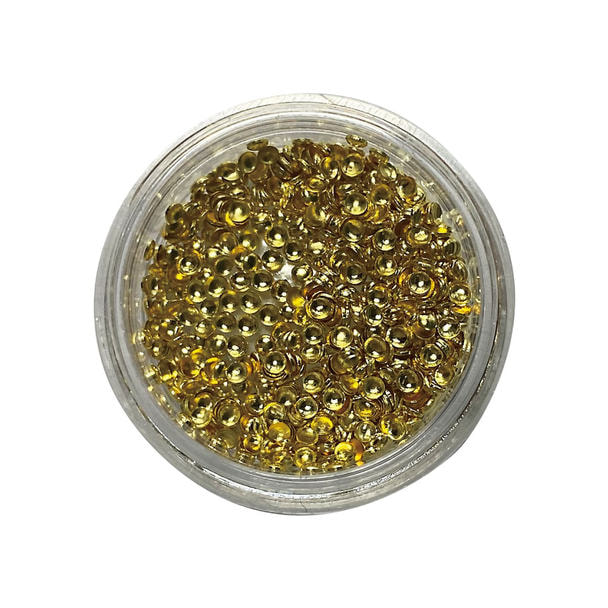 KiraNail（キラネイル）半球型スタッズ ゴールド 1.5mm 1000個入 1