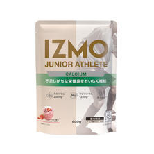 IZMO ジュニアアスリート WPC カルシウム（イチゴミルク／チョコチップ）600g