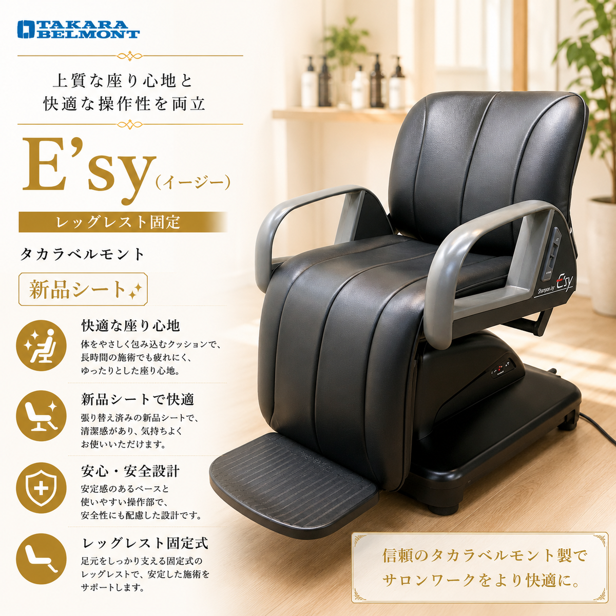 シート張替品）E'sy（イージー）レッグレストレ固定の卸・通販