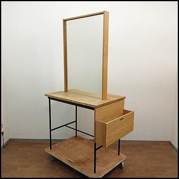 タカラベルモント r.a.f mirror ラフミラー ブラック ナチュラル