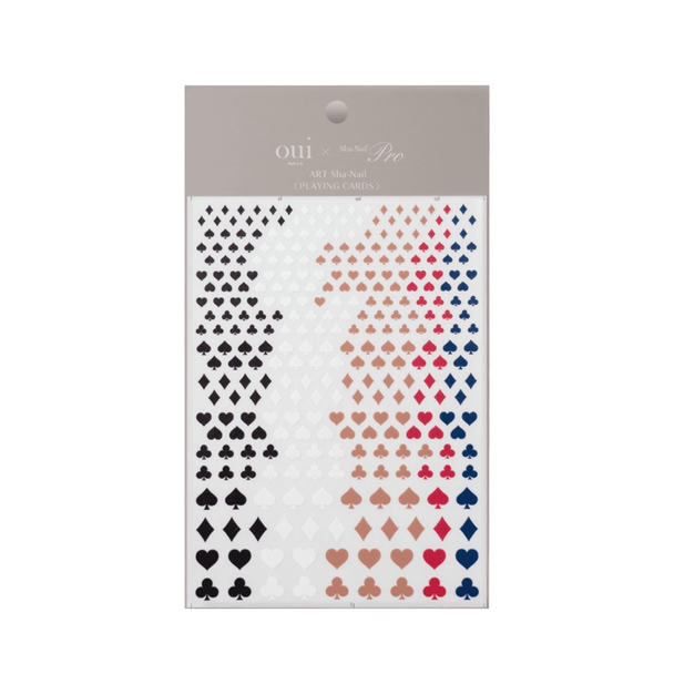 oui nails アート写ネイル Playing Cards
