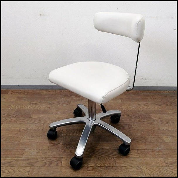タカラベルモント Riche Stool リーチェ スツール アイボリー 背もたれ付 1