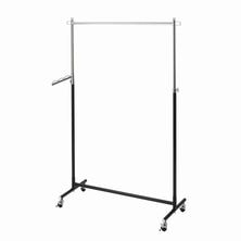 ハンガープロ シングル ブラック（NHPS-100BK）