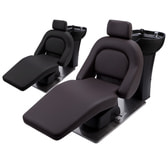 リラクゼーションシャンプーユニットRUBINO【DELUXE<回転タイプ>】（日本製水栓金具セット）