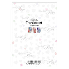 写ネイルPro トランスルーセント スター&amp;ハート