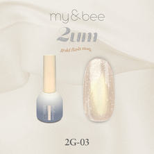my&amp;bee 2&mu;mゴールドフラッシュマグ 2G-003