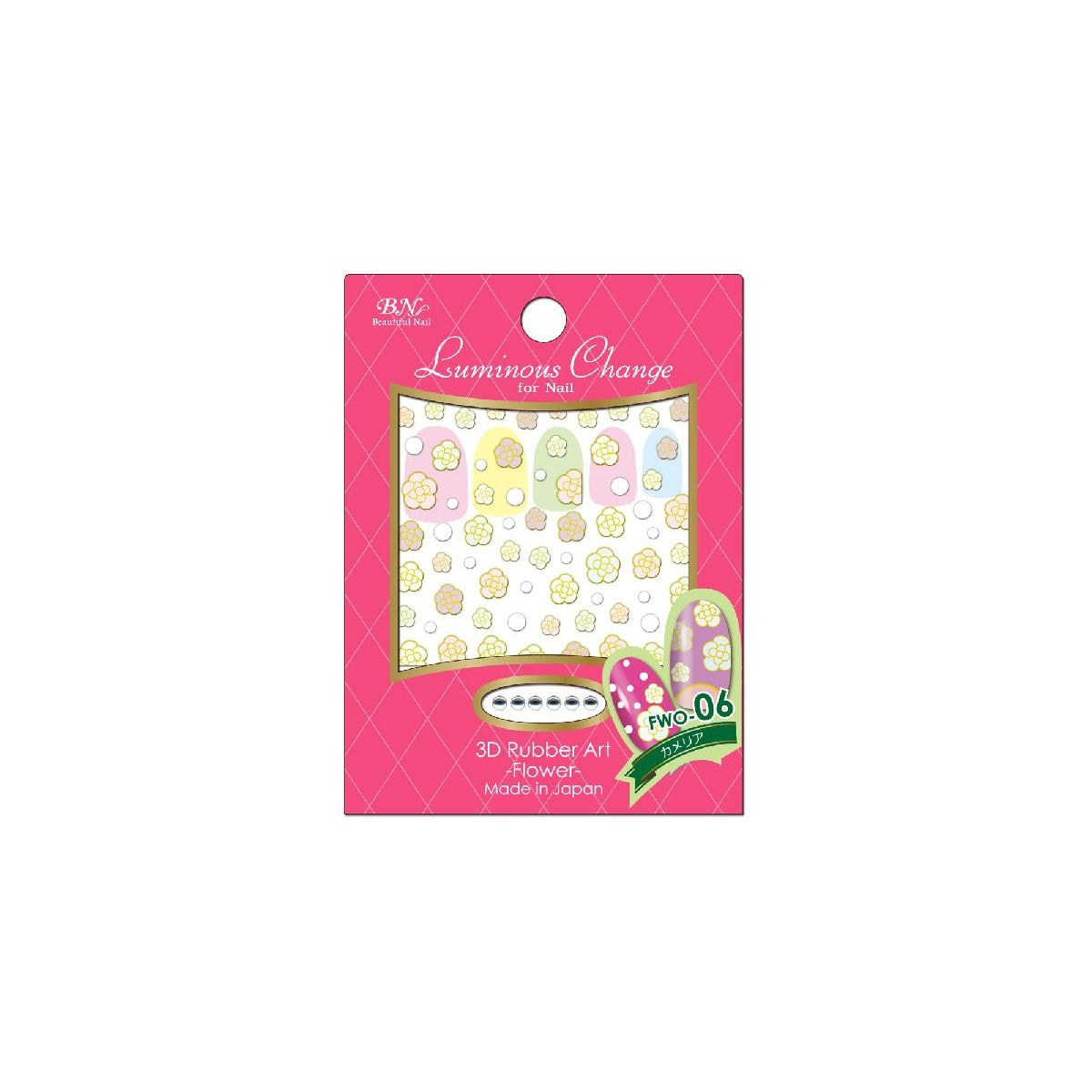 ビー エヌ フラワーシール カメリア Fwo 06 の卸 通販 ビューティガレージ