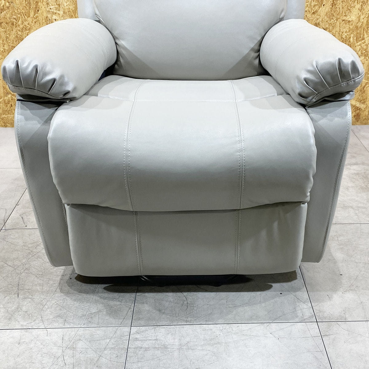 ☆anko☆電動リクライニングチェア/シフォンジュニア/グレージュ 電動