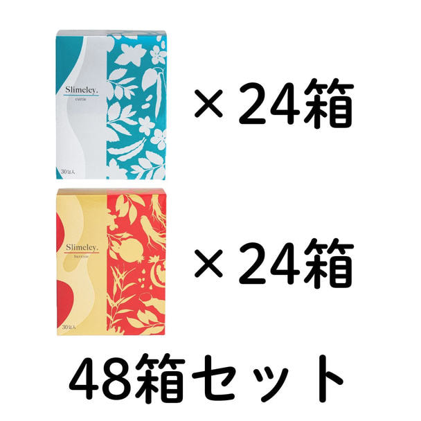 スリムレイ カッティー24箱・バーニー24箱　15g×30包 48箱セット 1
