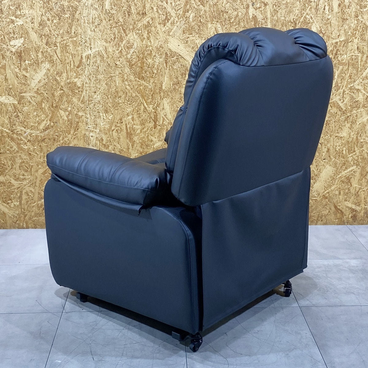 SHIFFON jr 電動リクライニングチェア　美品 サポートクッション付きレザー製カバー SHIFFON／SHIFFON Jr用