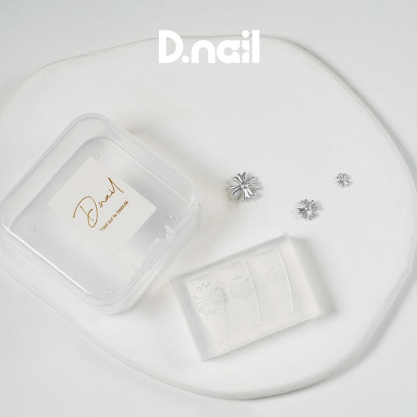 D.nail モールド ロゼットクロス 1