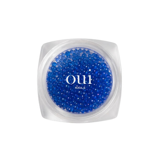 oui nails ガラスブリオン サファイア