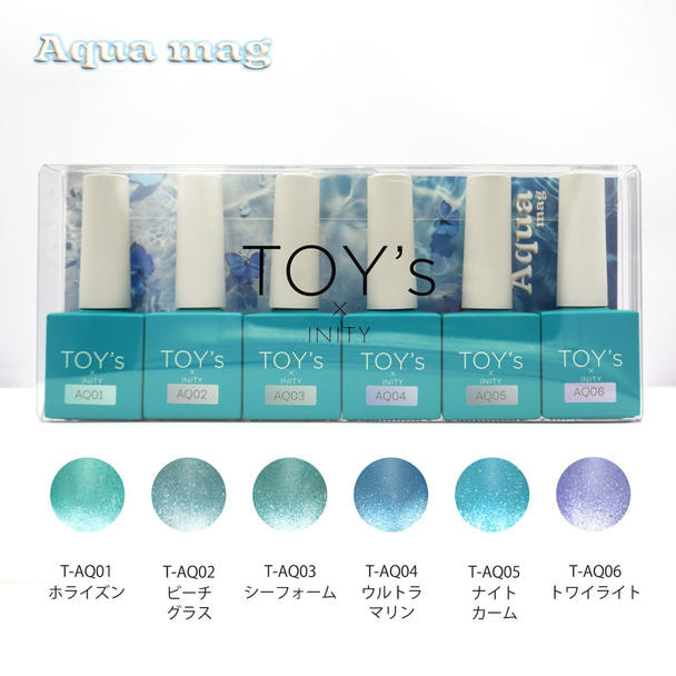 【T-AQST6】TOY’s×INITY アクアマグ6色セット 1