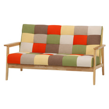 ファブリックソファー フレンズ パッチワーク(34089)