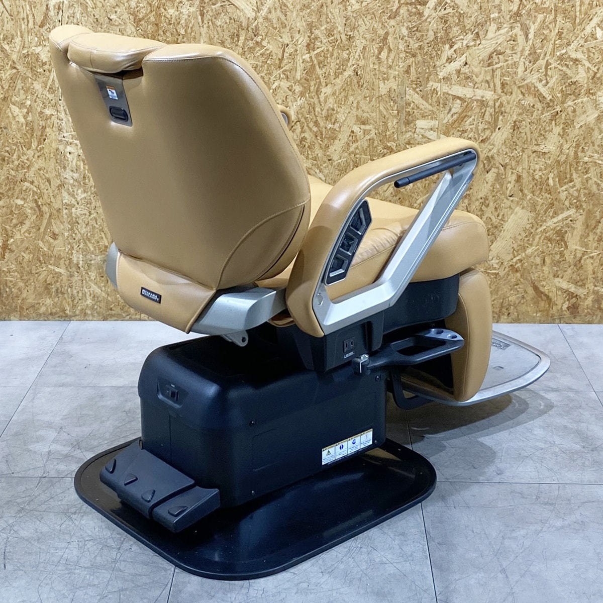 中古】タカラベルモント 理容椅子 『INOVA-EX（イノーヴァEX）』レッグ