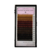 プラチナミンクラッシュ ブラウンカラーMIX【Cカール 太さ0.07×長さ13mm】