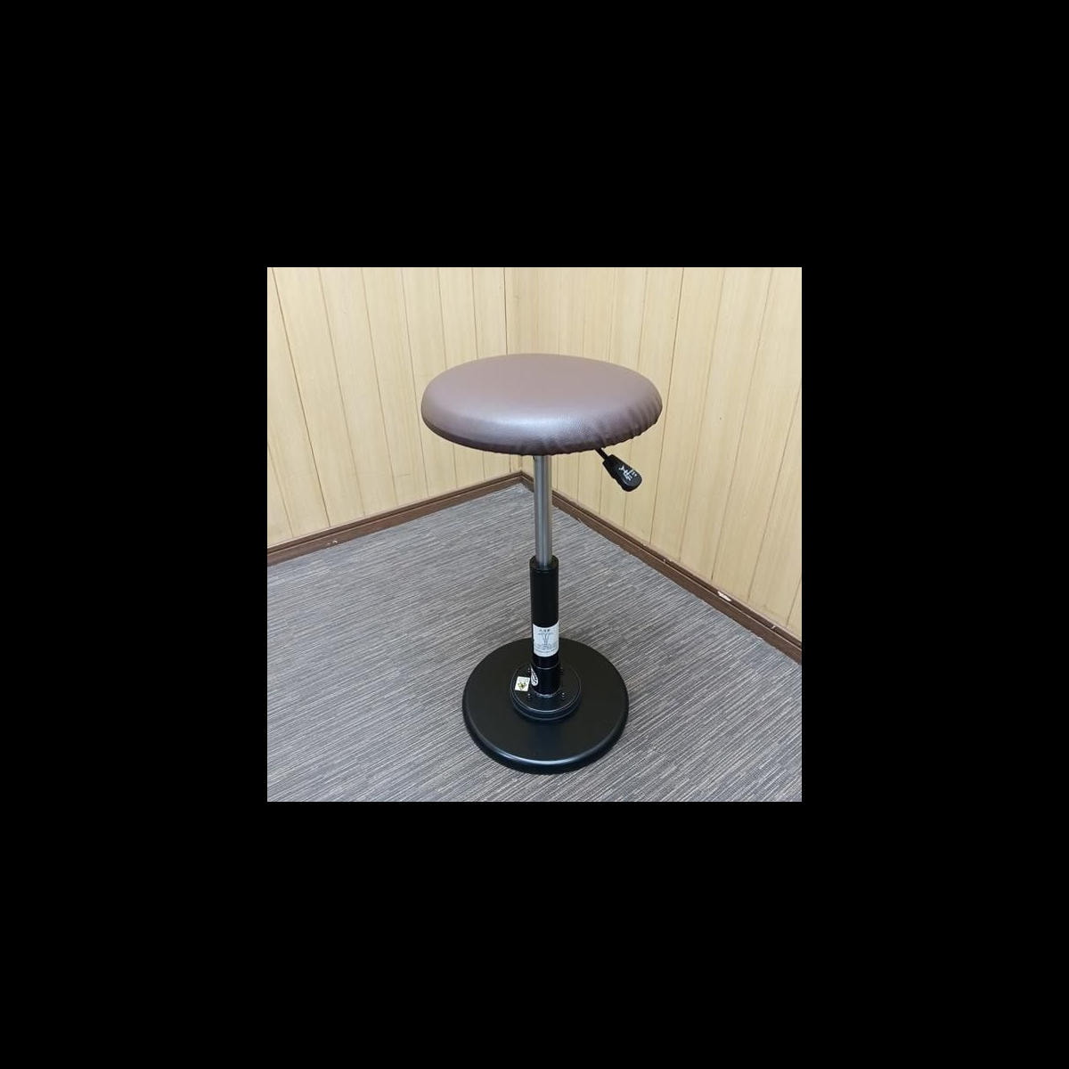 ビューティガレージ ヘッドスパスツール【スイング】 ダークブラウンの