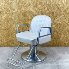 【中古】タカラベルモント　セット椅子 『CADILLA（キャデラ）/SP-AD』パールシルバー 