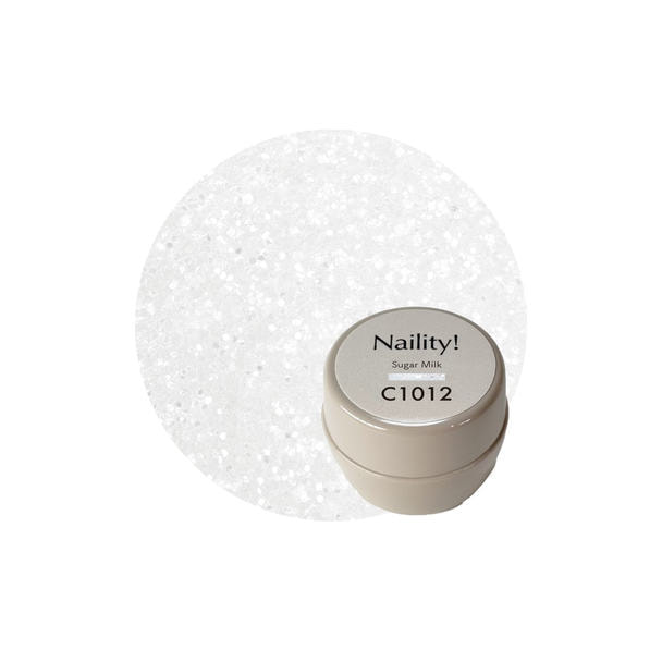 Naility！（ネイリティー）カラージェル コンテナタイプ C1012 シュガーミルク 1