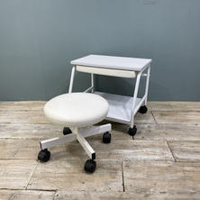 ペディ台+ペディキュアスツール ペディ台+ペディキュアスツール