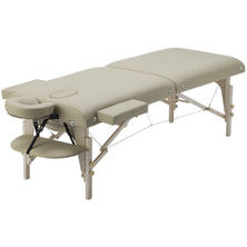 【アウトレット】高級低反発木製折りたたみベッド006SDX（ベージュ）