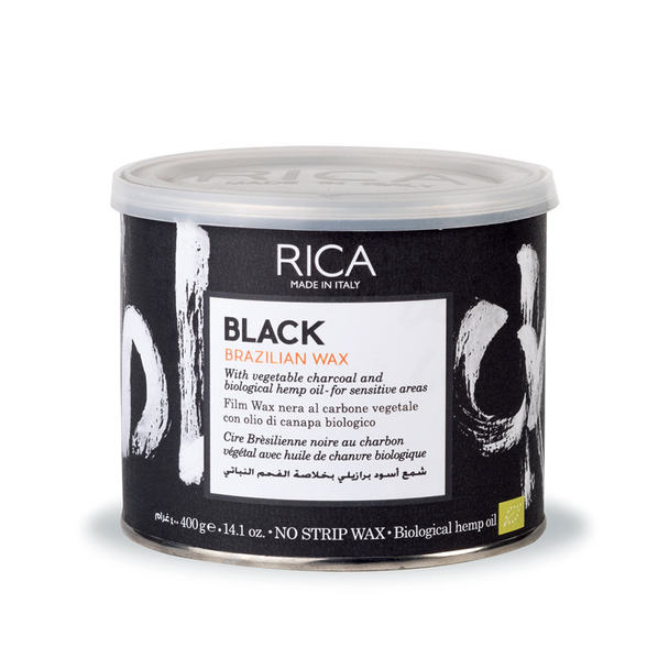 【アウトレット】RICA ブラジリアンワックス BLK（ブラック）400g 1