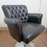 タカラベルモント Vintage Chair ビンテージチェア ブラウン 丸ベース 6