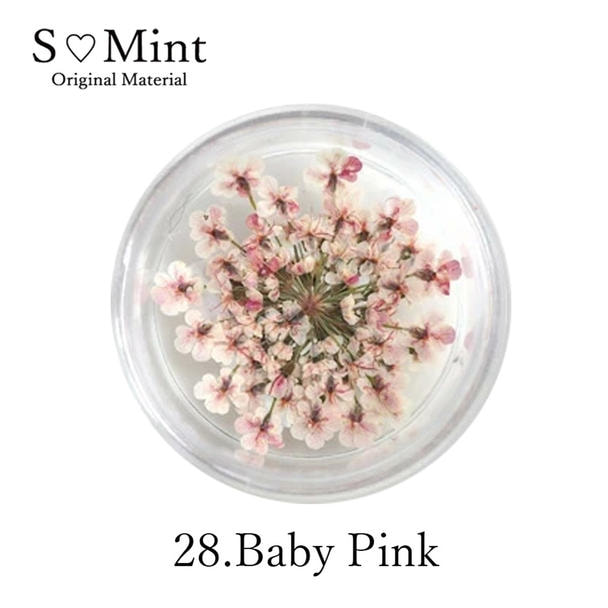 SMint レースフラワー 28.ベビーピンク