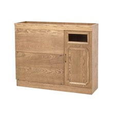 【シャビーシック】シャンプーキャビネットRENE-S（下部） LBR