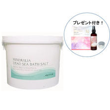 ミネラリア デッドシーバスソルト ナチュラル 5kg（バケツ入り）