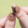 写ネイル SHEER PIECE cotton peach 5