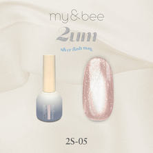 my&amp;bee 2&mu;mシルバーフラッシュマグ 2S-005