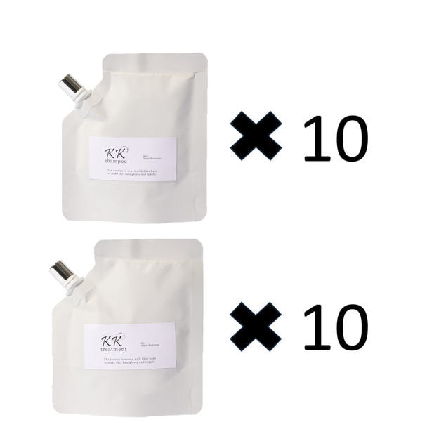 セルバイモデル KKα シャンプー 40ml＆KKβ トリートメント 40g 各10本