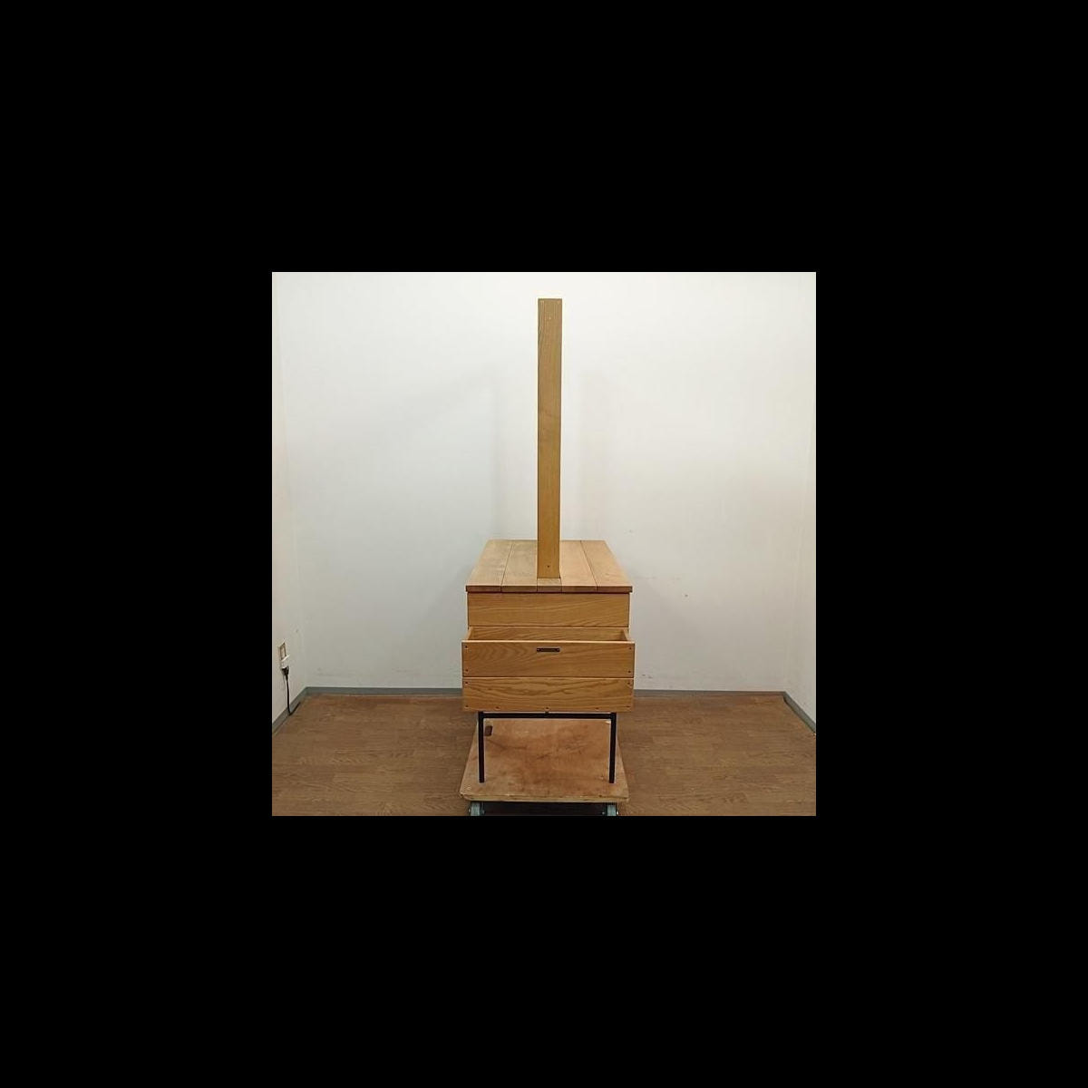 タカラベルモント r.a.f mirror ラフミラー ブラック ナチュラル