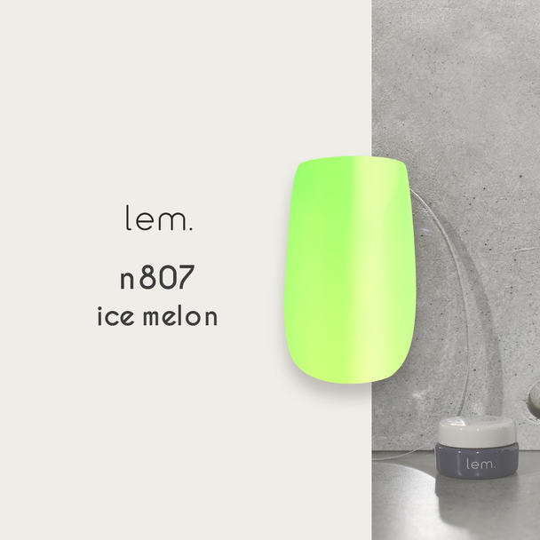 lem. カラージェル n807 アイスメロン 1