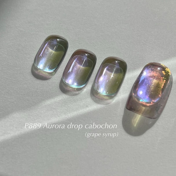 NOVEL（ノヴェル）P889Aurora drop cabochon(grape syrup) 1
