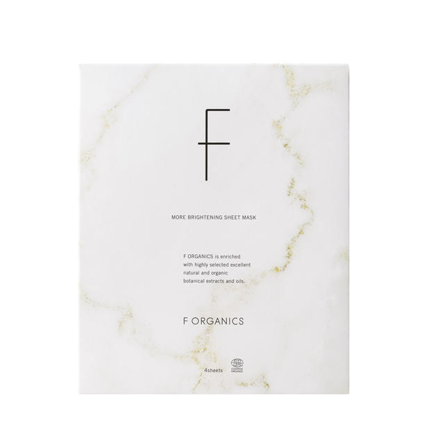 F ORGANICS モアブライトニング シートマスク（4枚入り） 1