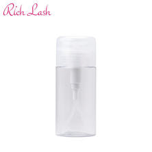 【Rich Lash】プラスチックプッシュアップディスペンサー 120ml