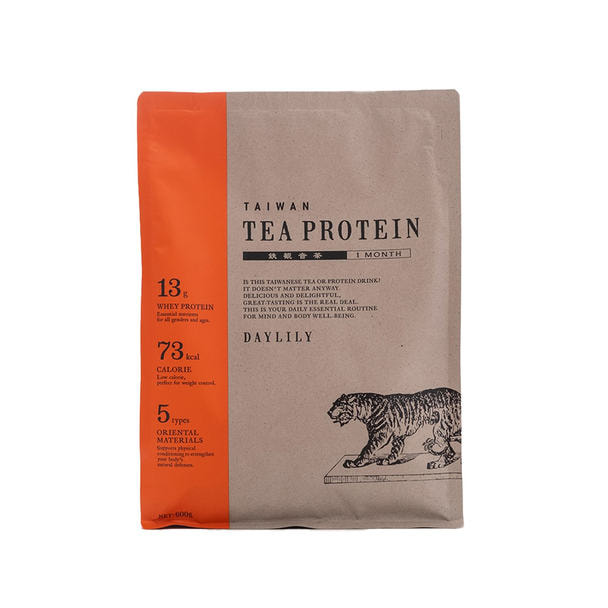 デイリリー TAIWAN TEA PROTEIN 鉄観音茶 600g（大容量パック） 1