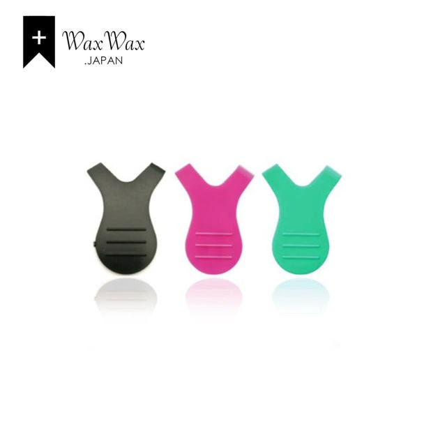 【WaxWax】巻き上げ専用Y字ブラシ アップブラシ （ビビットピンク） 1