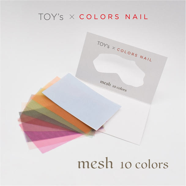 【T-MESH-ST0】TOY'ｓ×INITY TOY's×COLORS NAIL —mesh— 1
