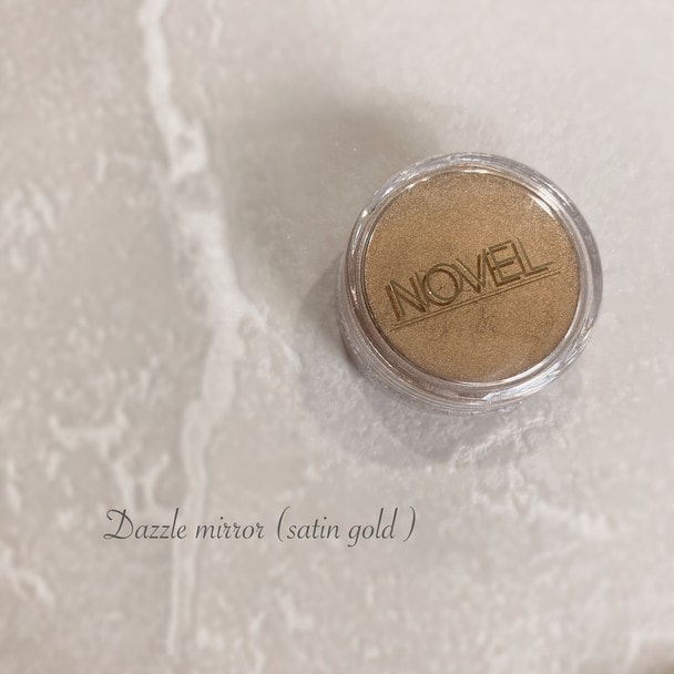 NOVEL（ノヴェル）Dazzle mirror（satin gold） 1