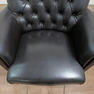タカラベルモント Vintage Chair ビンテージチェア ブラウン 丸ベース 11