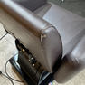 【中古】ビューティガレージ　電動シャンプーチェア『ALVIN-Sofa』レッグレスト連動タイプ　ダークブラウン 27